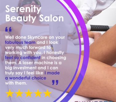 We love our #SkyncareFamily expanding their treatments and offering light therapy